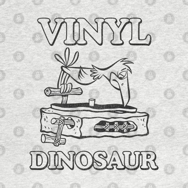 Vinyl Dinosaur by darklordpug